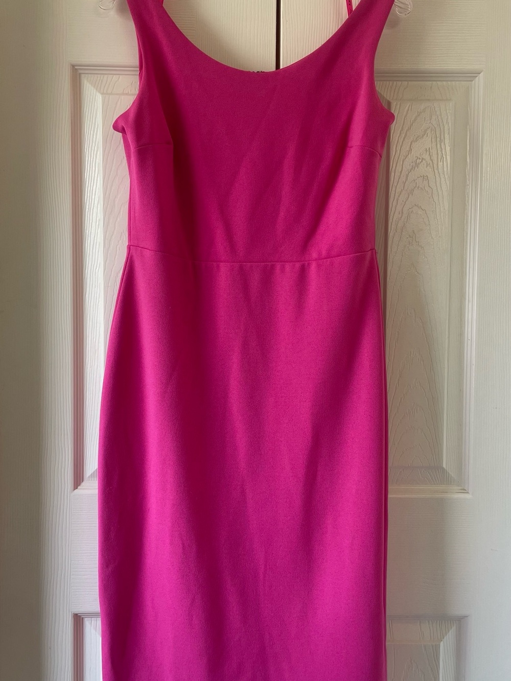 Betsey Johnson Pink Sheath Dress | Sleeveless Scoop Neck | Size 6 - Picture 2 of 9